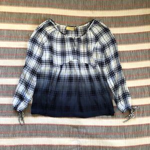 Princess Vera Wang Ombré Peasant Blouse